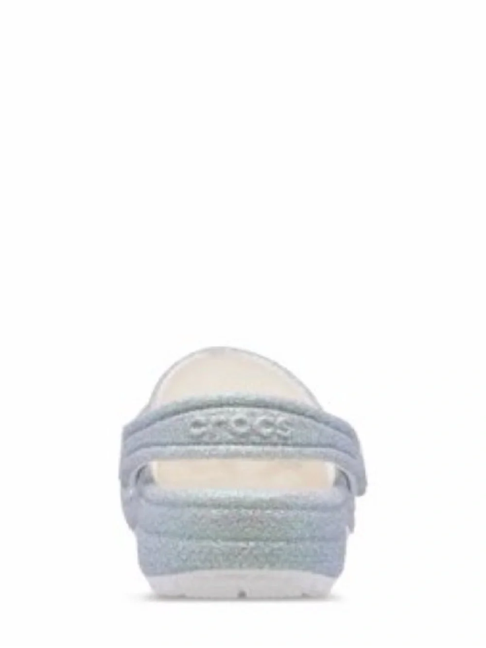 CROCS sparkling silver